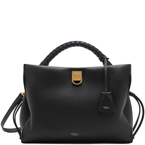 Mulberry Iris Black Heavy Grain